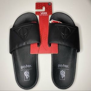 New with tags Vans Harry Potter Slides